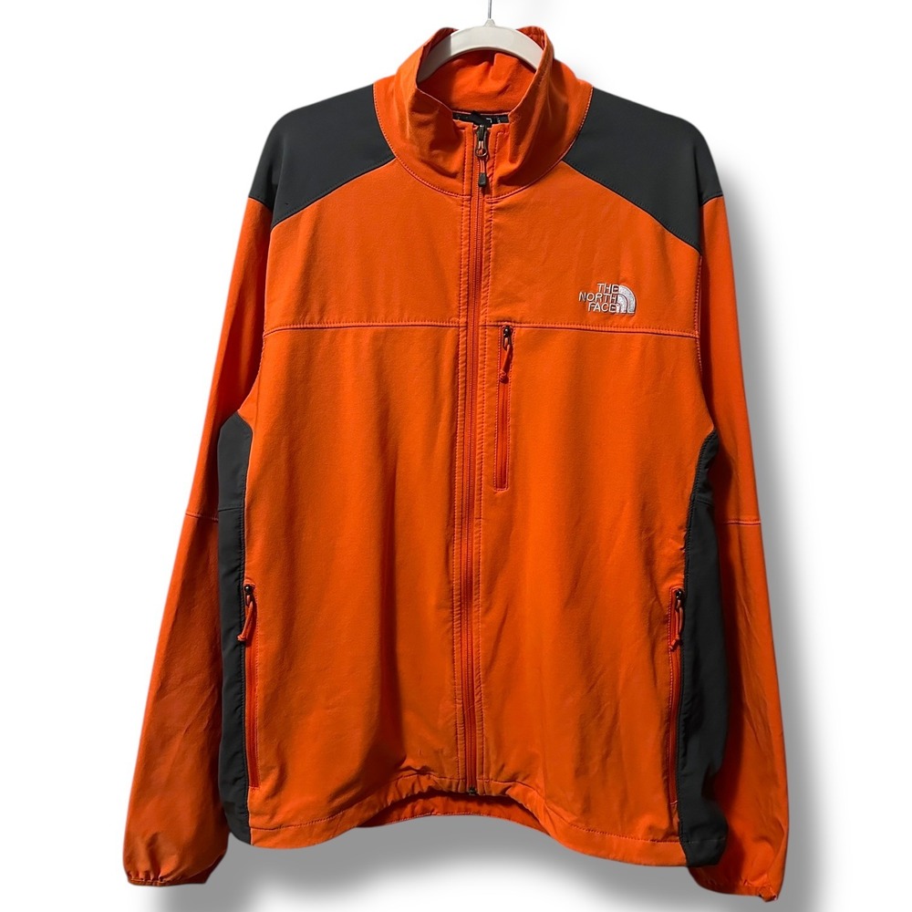 North Face Apex Bionic Softshell Jacket Mens XL O… - image 1